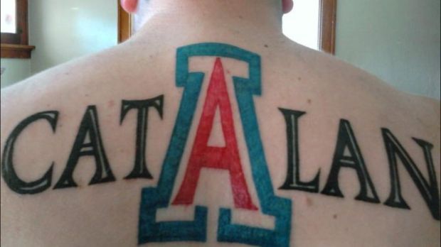 UA fan tattoos